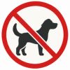 Honden niet of niet overal toegestaan